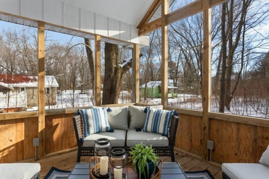 16027 Ruffino Road Union Pier, MI 49129 - Photo 35 of 44 Screened Porch
