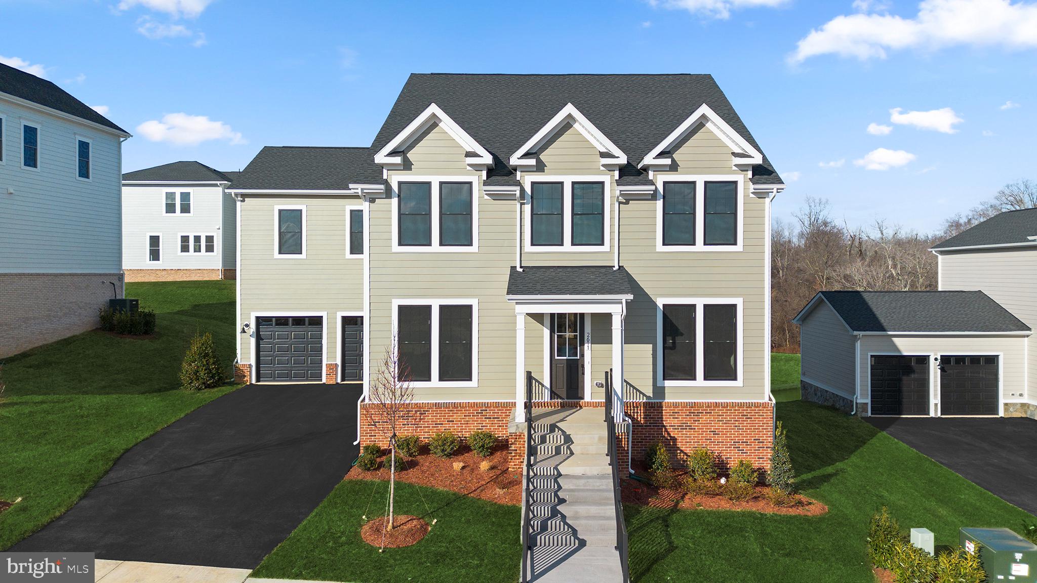 2611 Blue Rdg Avenue, Unit HOMESITE 139 Marshall, VA 20115 - Photo 1 of 49 front view of a house with a yard