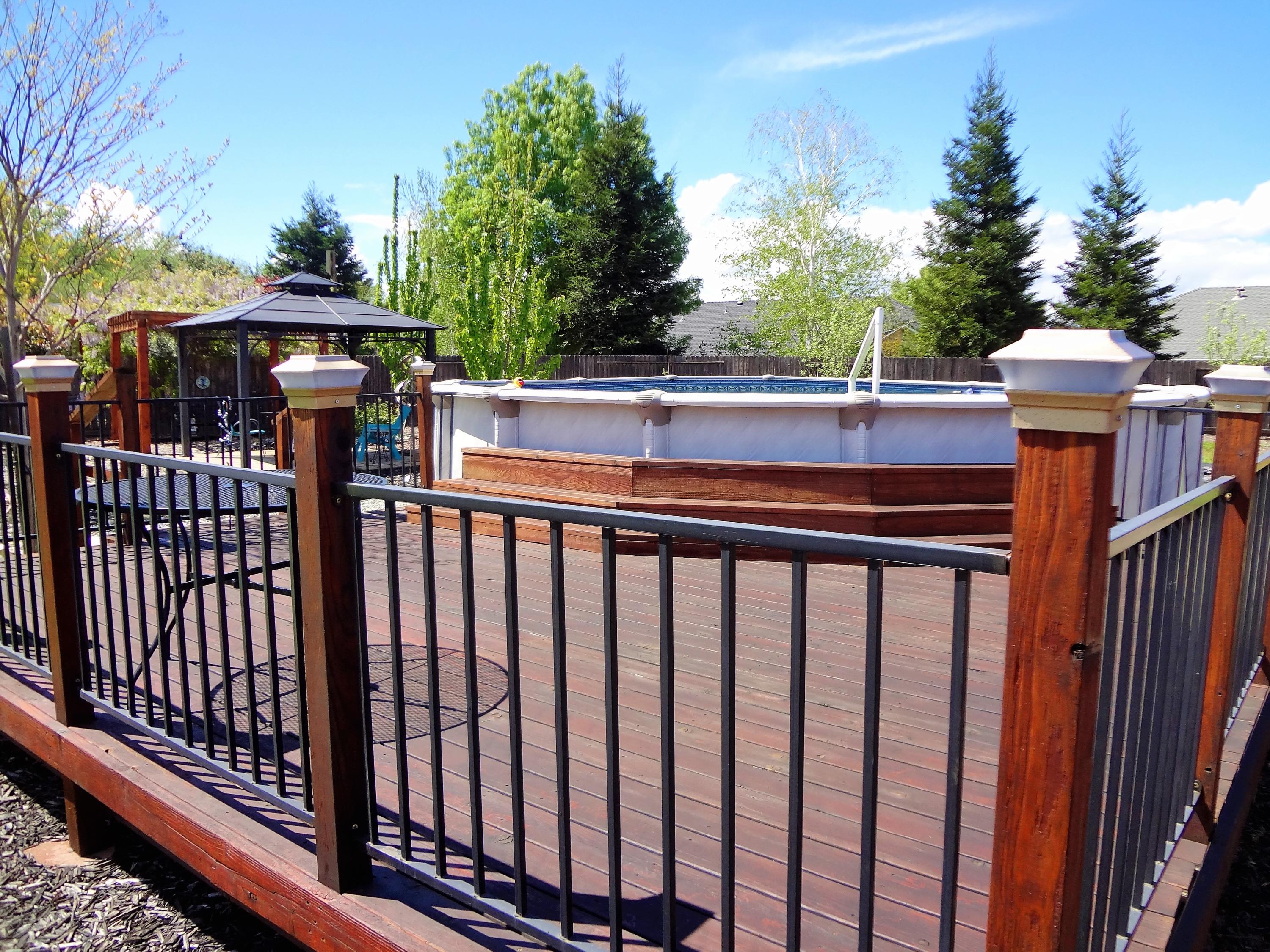 7759 Pit Road Redding, CA 96001 - Photo 32 of 47 a view of a balcony with an outdoor space