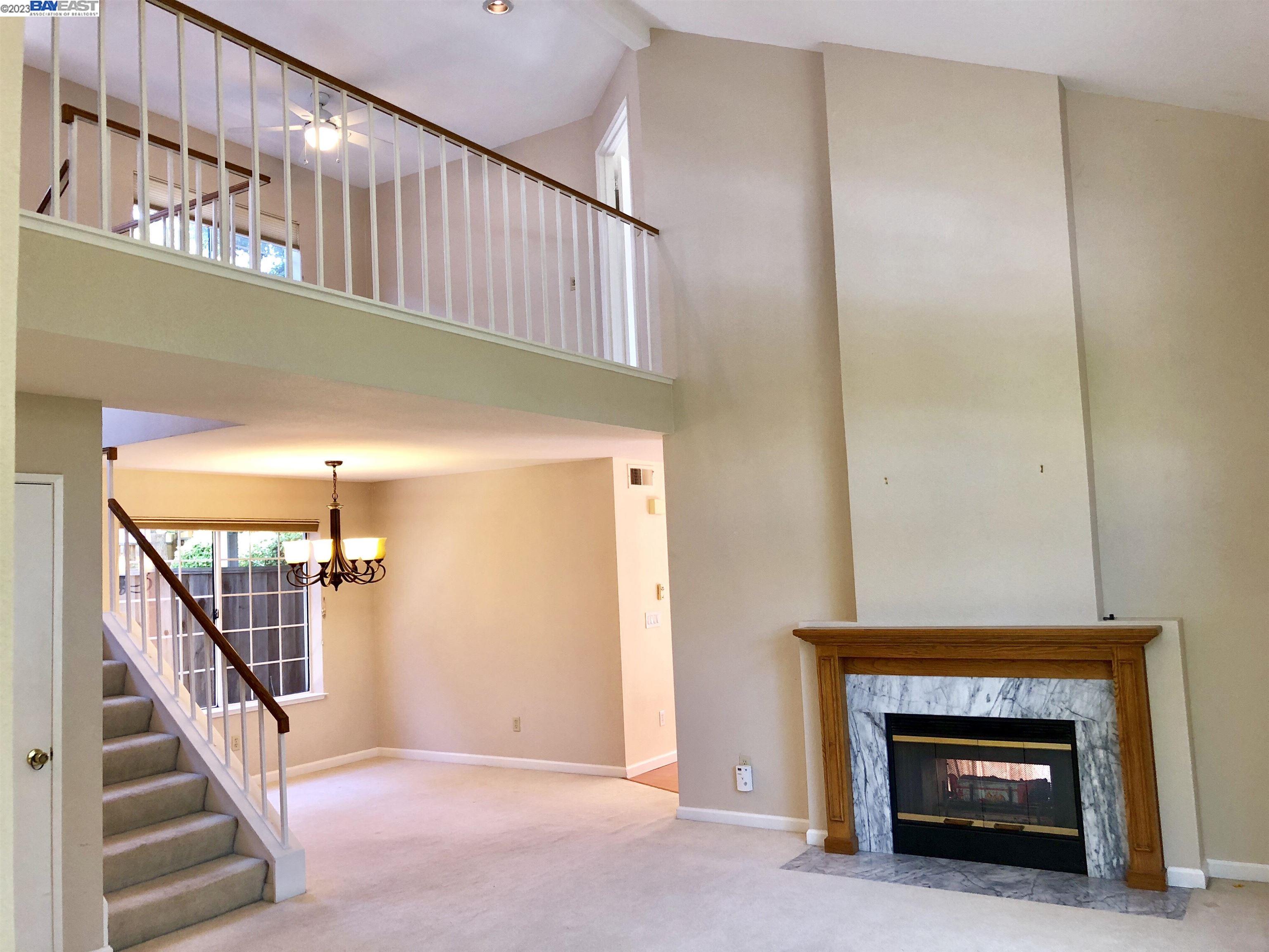 3047 Badger Drive Pleasanton, CA 94566 - Photo 5 of 18 a view of a livingroom with a fireplace
