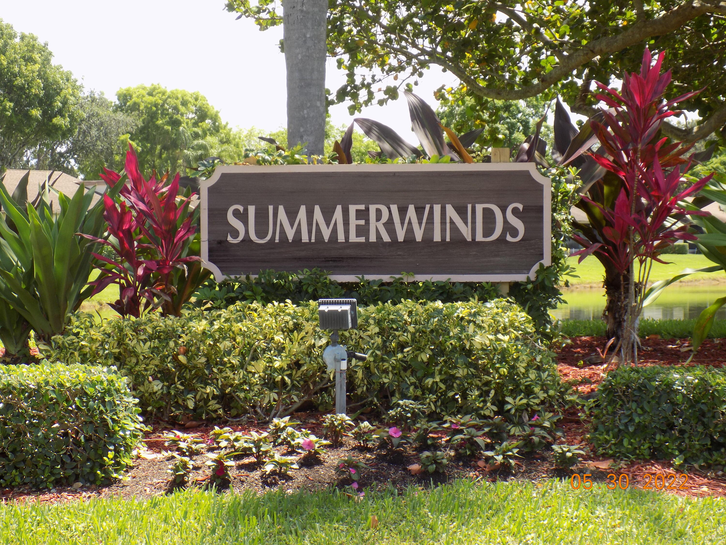 8059 Hiddenview Terrace Boca Raton, FL 33496 - Photo 2 of 39 SUMMERWINDS SIGN 2022