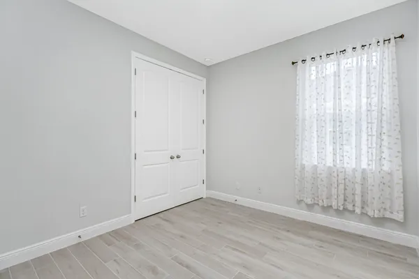 wooden floor in an empty room