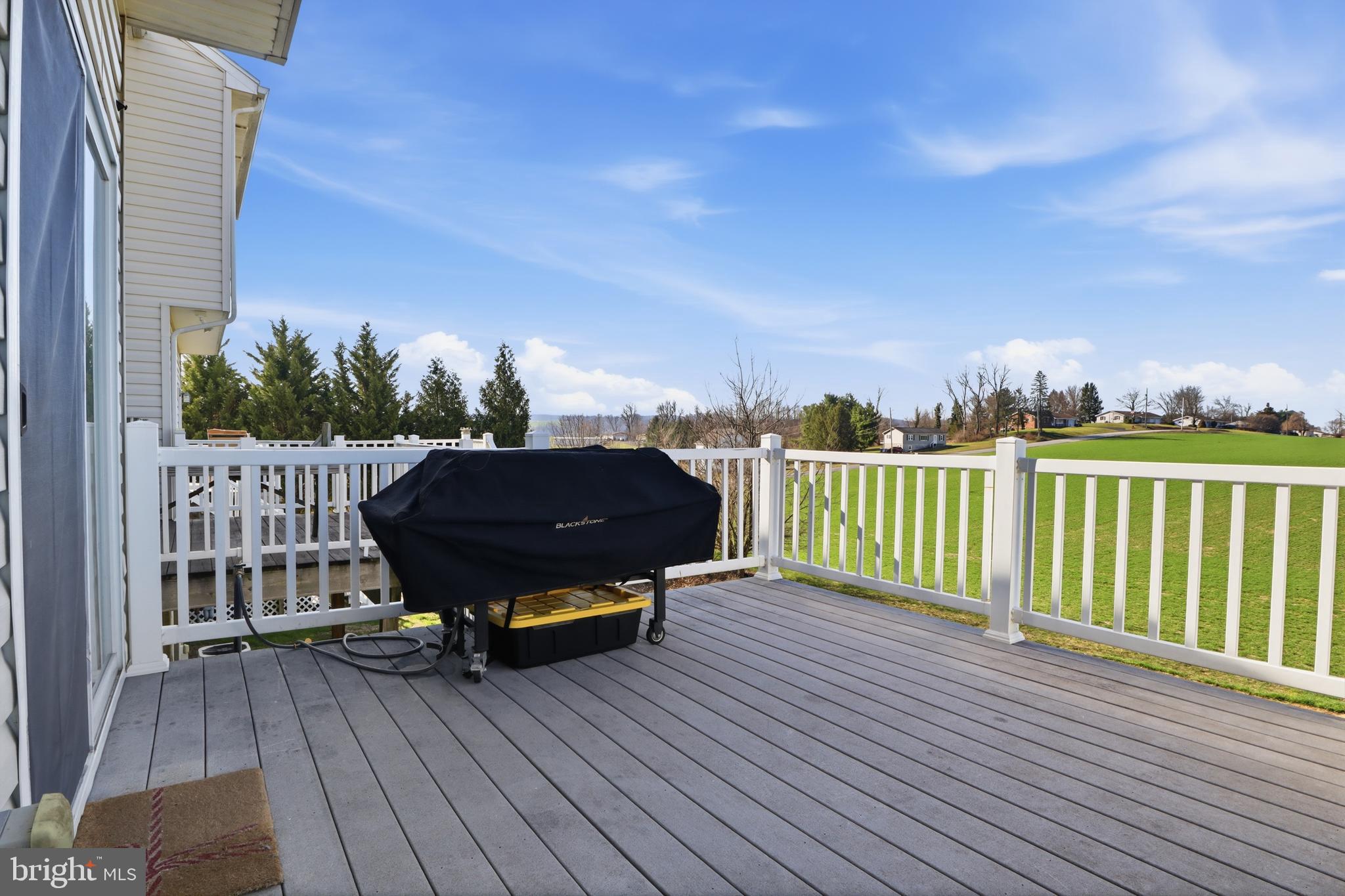 348 Cape Climb York, PA 17408 - Photo 25 of 29 a view of a roof deck with wooden floor and fence