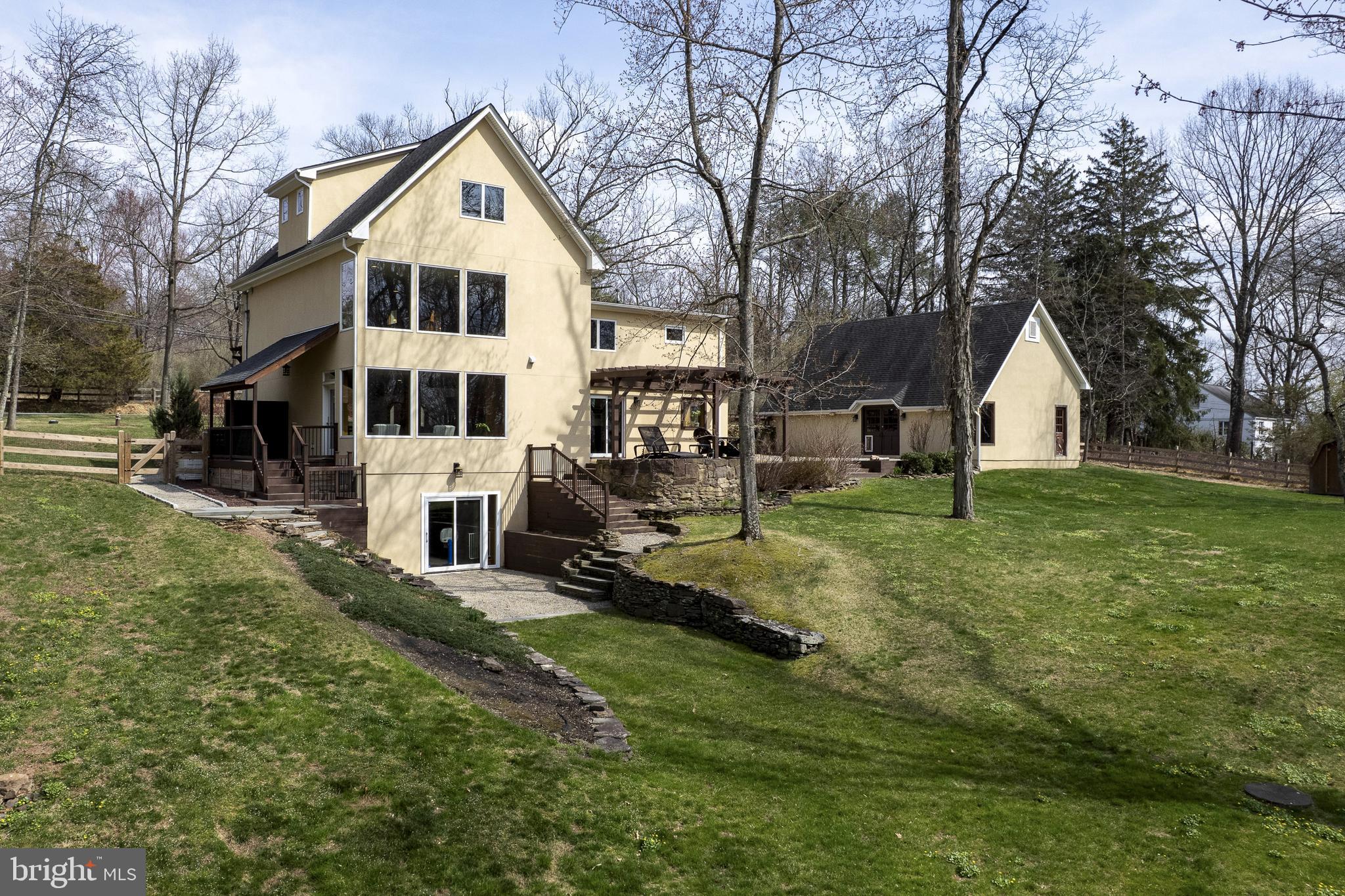 298 Hopewell Amwell Road Hopewell, NJ 08525 - Photo 39 of 51 a view of a house with a yard