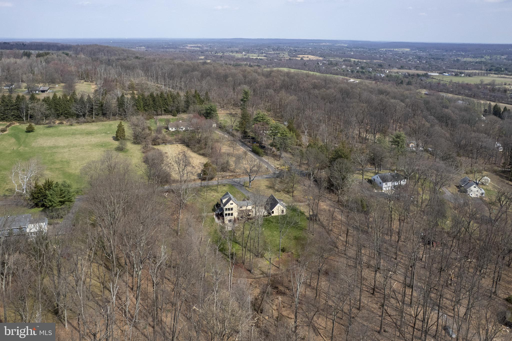 298 Hopewell Amwell Road Hopewell, NJ 08525 - Photo 48 of 51 a view of a city with lush green forest