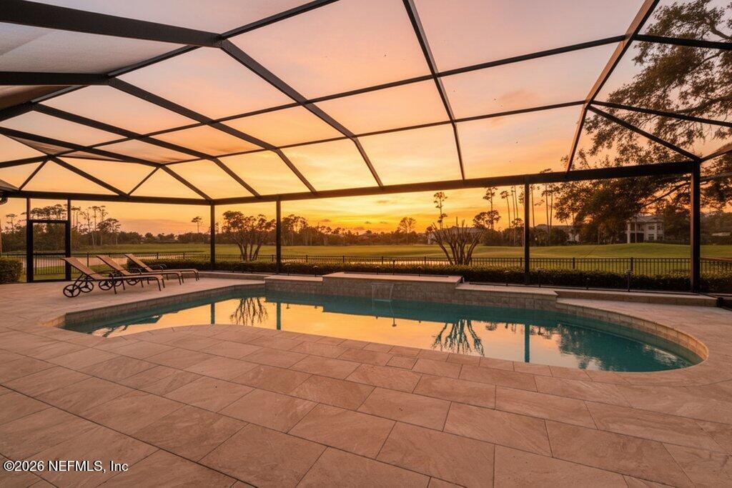 205 Royal Tern Road North Ponte Vedra Beach, FL 32082 - Photo 70 of 85 Pool Sunset