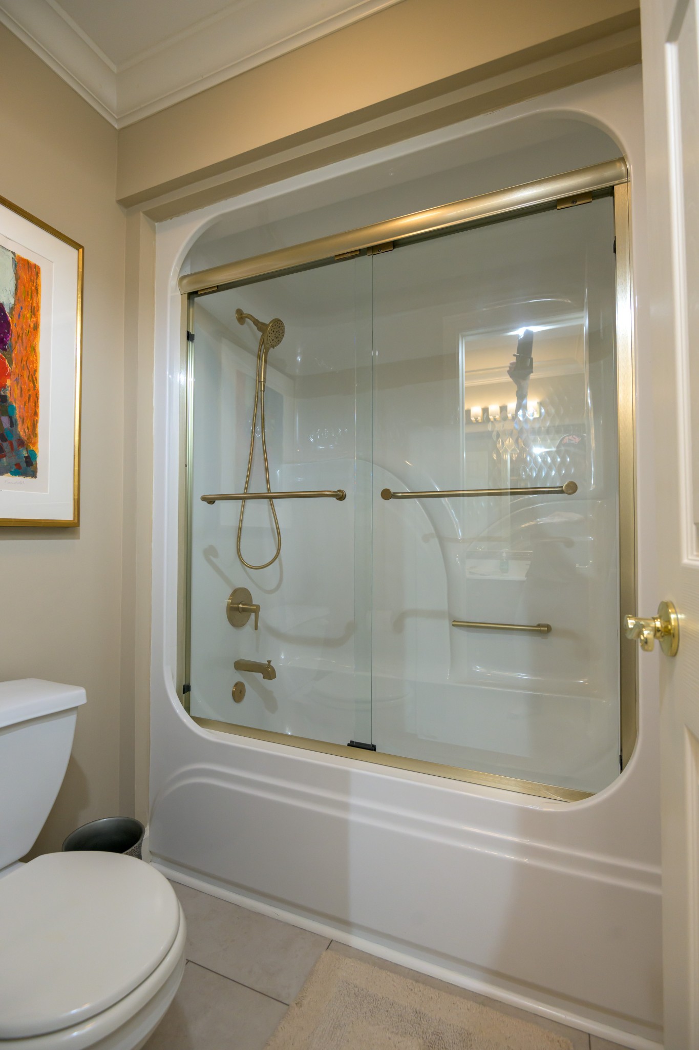 162 W Road Wartrace, TN 37183 - Photo 75 of 96 a bathroom with a shower and a toilet