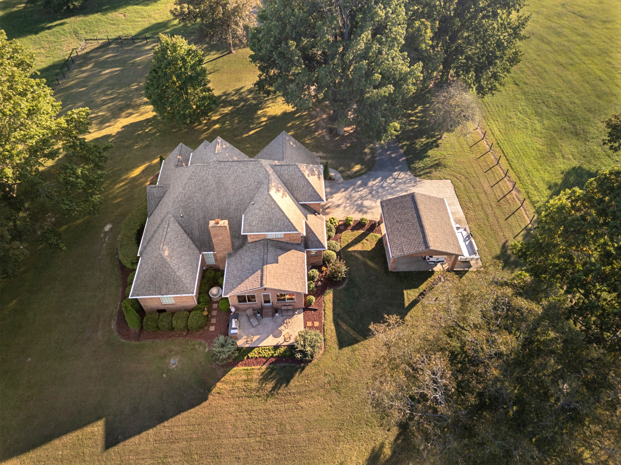 162 W Road Wartrace, TN 37183 - Photo 84 of 96 an aerial view of a house with a yard and balcony