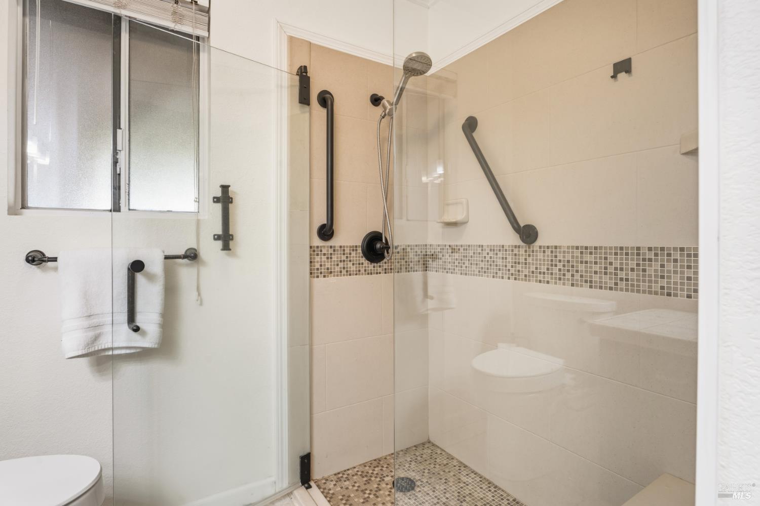 8960 East Road Redwood Valley, CA 95470 - Photo 22 of 37 Walk-in Shower at Guest Bath