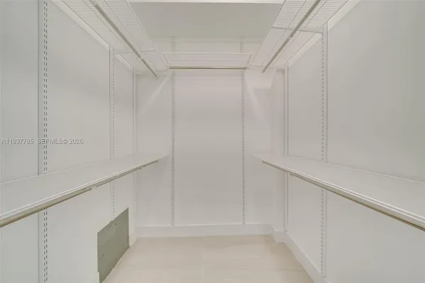 a view of walk in closet