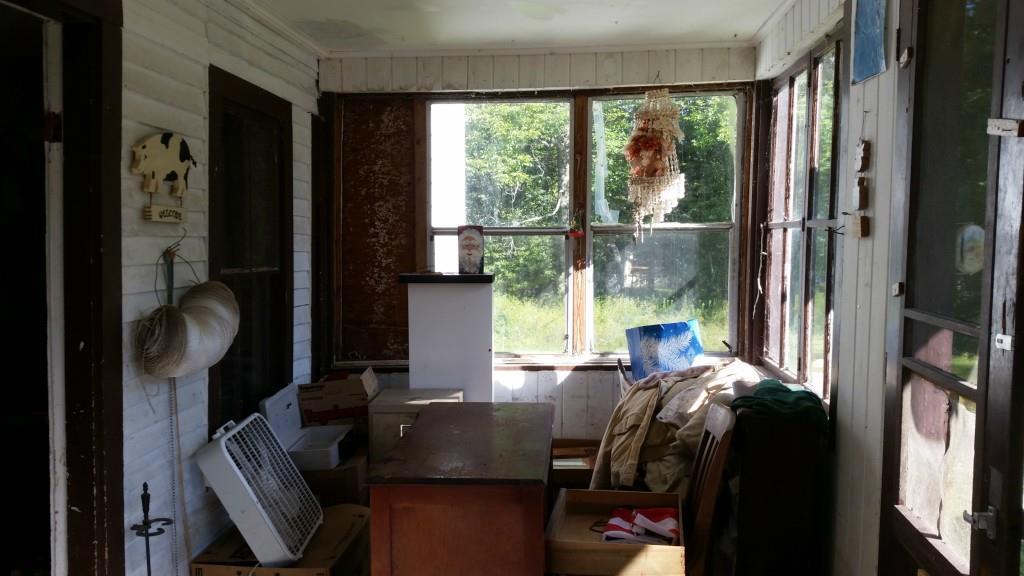 1361 Long Ridge Road Burlington, ME 04417 - Photo 21 of 31 Porch enters into the barn area,...