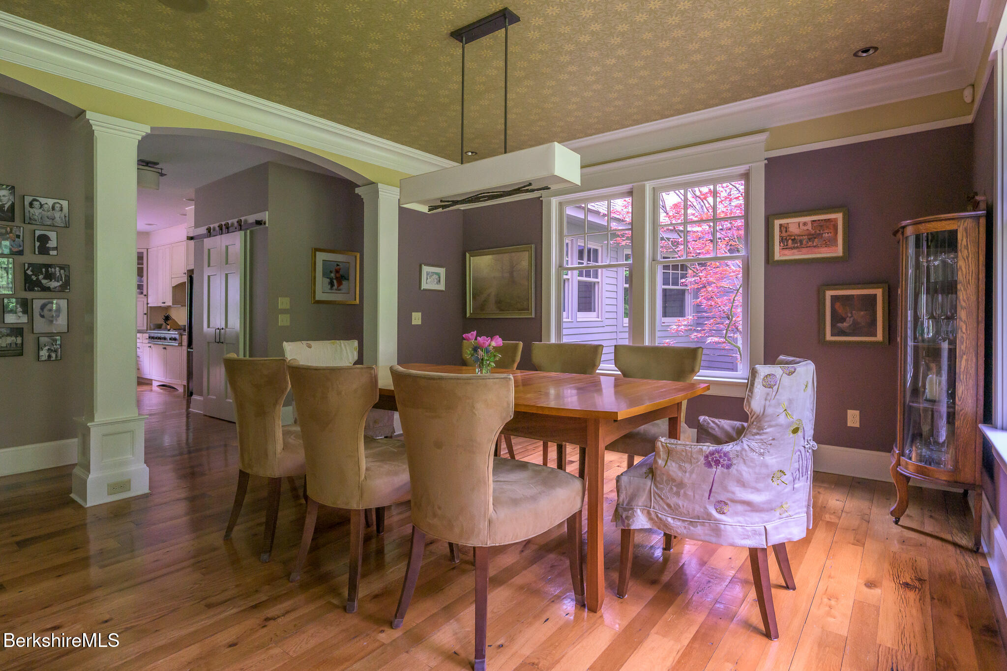 430 Lenox Road Richmond, MA 01254 - Photo 8 of 66 a view of a dining room with furniture and wooden floor