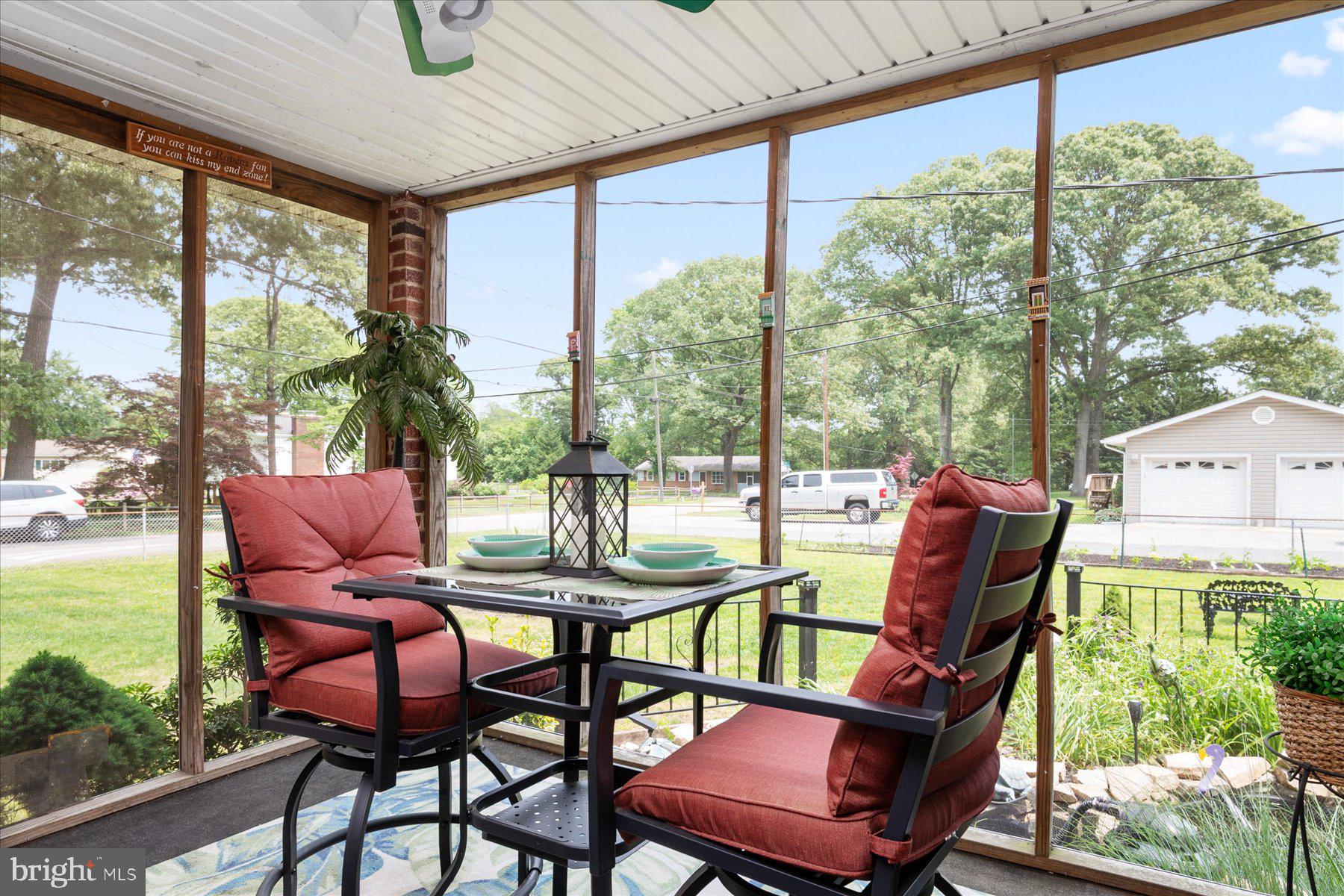 548 Sunset Knoll Road Pasadena, MD 21122 - Photo 13 of 39 Screened in Sunporch