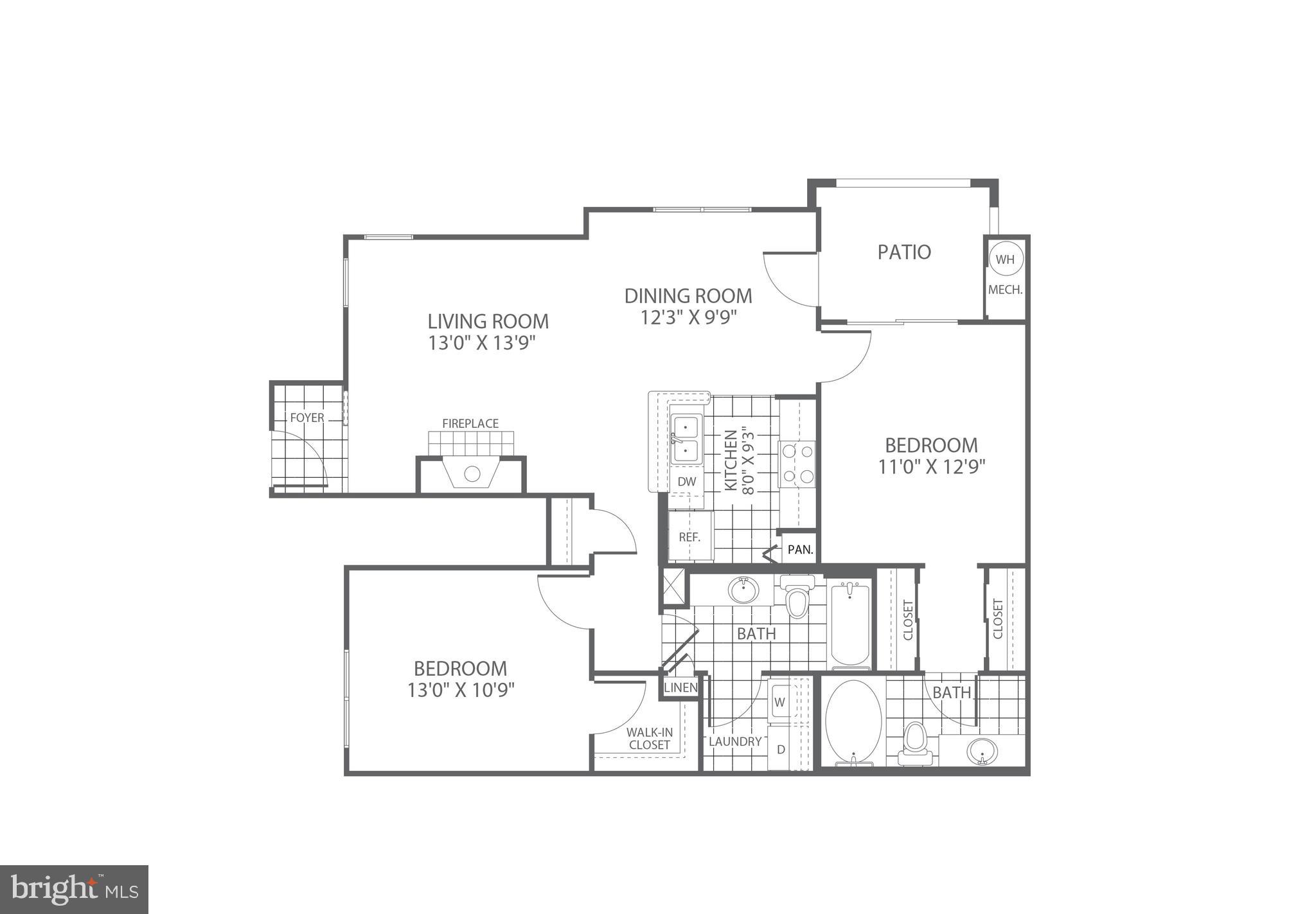 25103 Cornerstone Drive Yardley, PA 19067 - Photo 12 of 12 Floor Plan