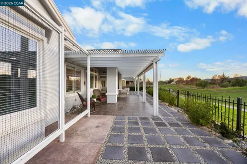 a view of a house with sitting area