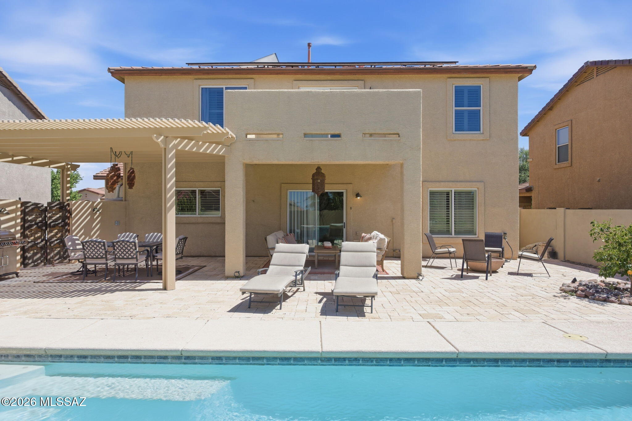 3578 East Canter Road Tucson, AZ 85739 - Photo 43 of 50 Pergola Perfect for Al Fresca Dining