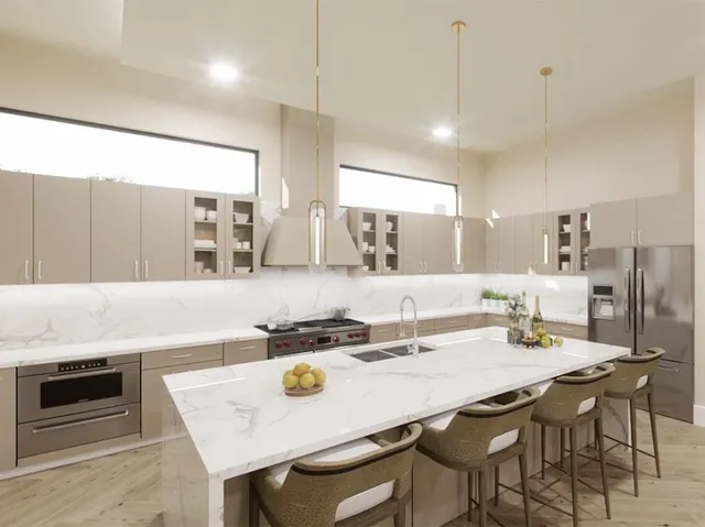 a living room with furniture potted plant and a flat screen tv