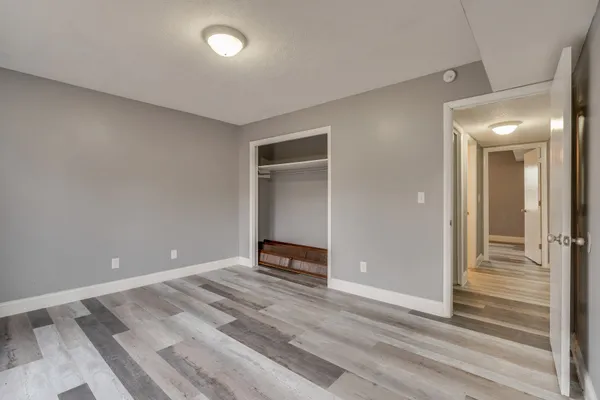 wooden floor and window in a room