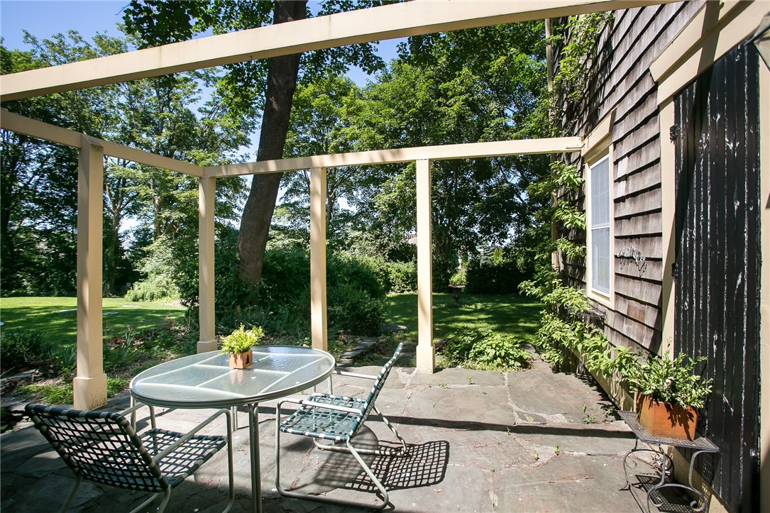697 Middle Road Portsmouth, RI 02871 - Photo 37 of 38 Another view of the terrace facing the gardens