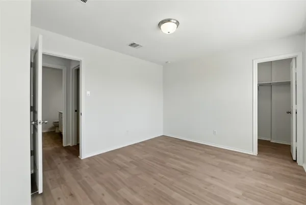 wooden floor in an empty room