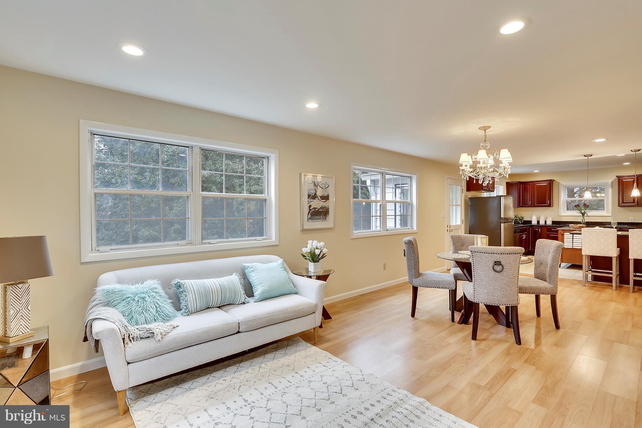 4717 Oxbow Road Rockville, MD 20852 - Photo 14 of 30 Family Room opens to the dining area and kitchen.