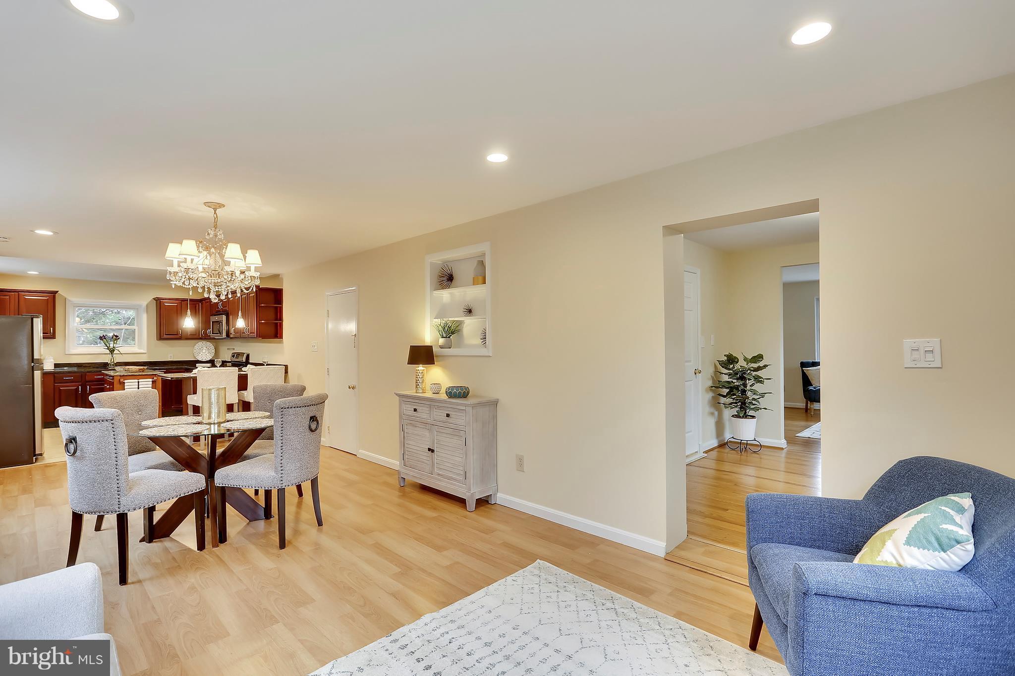 4717 Oxbow Road Rockville, MD 20852 - Photo 30 of 30 Beautiful open floor plan with wood flooring.