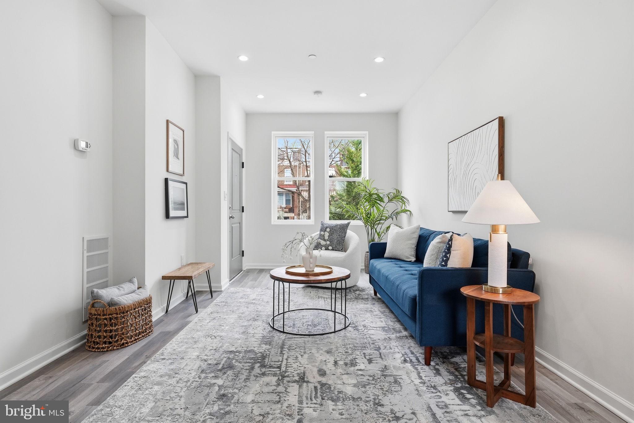 2121 4th Street Northeast, Unit 1 Washington, DC 20002 - Photo 2 of 34 Bright and inviting living space.