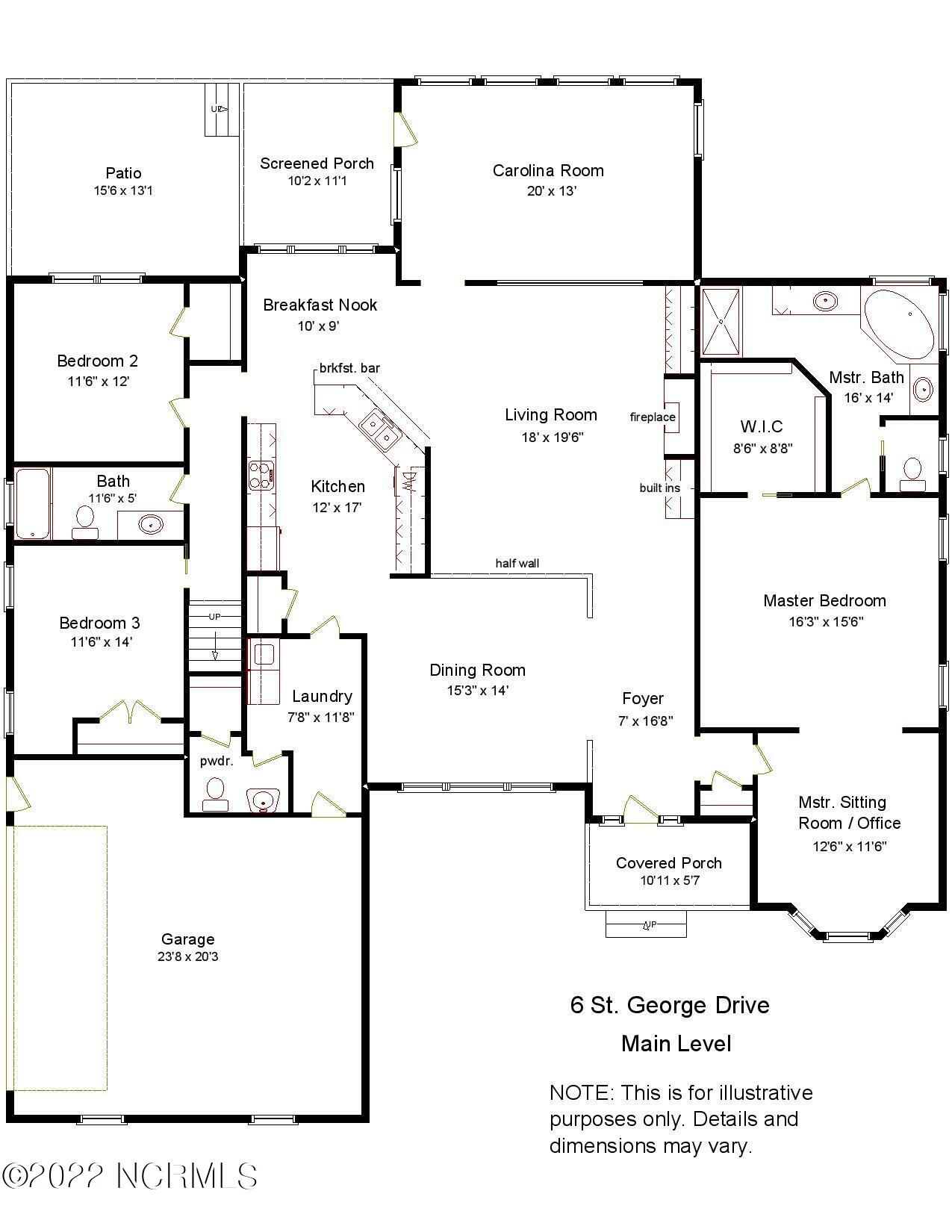 6 St Georges Drive Pinehurst, NC 28374 - Photo 32 of 33 6 St George main w out sq ft-page-001