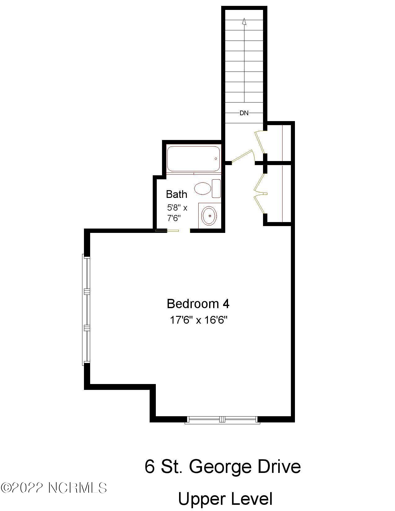 6 St Georges Drive Pinehurst, NC 28374 - Photo 33 of 33 6 St George upper w out sq ft-page-001