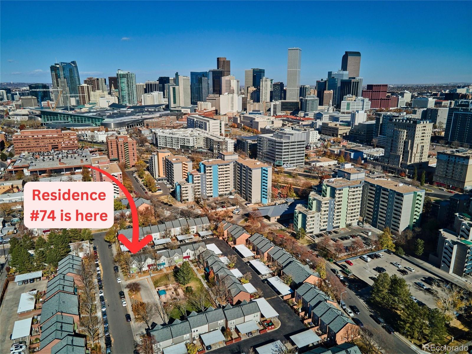 1150 Inca Street, Unit 74 Denver, CO 80204 - Photo 22 of 32 a picture of city view