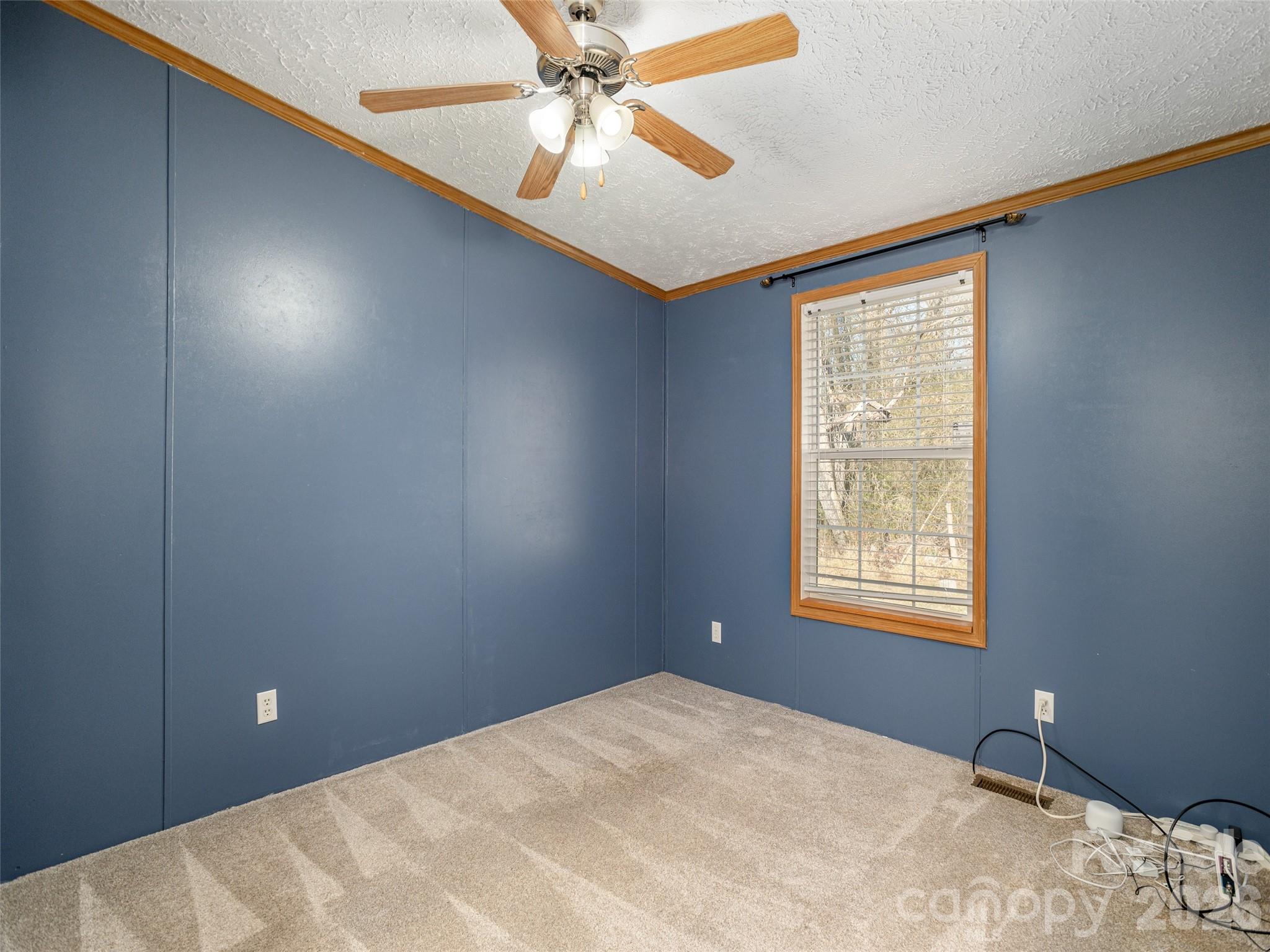 112 Lynn Estate Road Hendersonville, NC 28792 - Photo 18 of 24 an empty room with windows and fan
