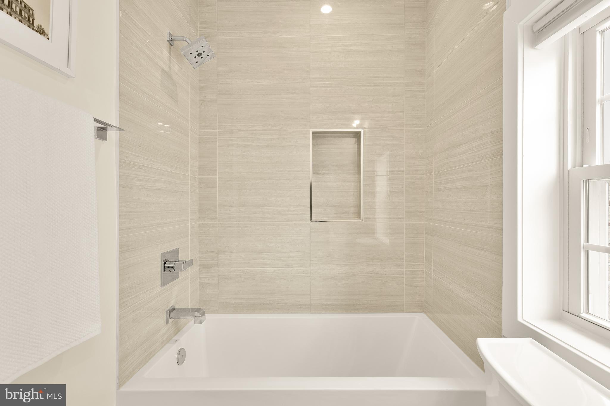 1822 Taylor Street Northeast Washington, DC 20018 - Photo 28 of 48 Hall bath with tub/shower