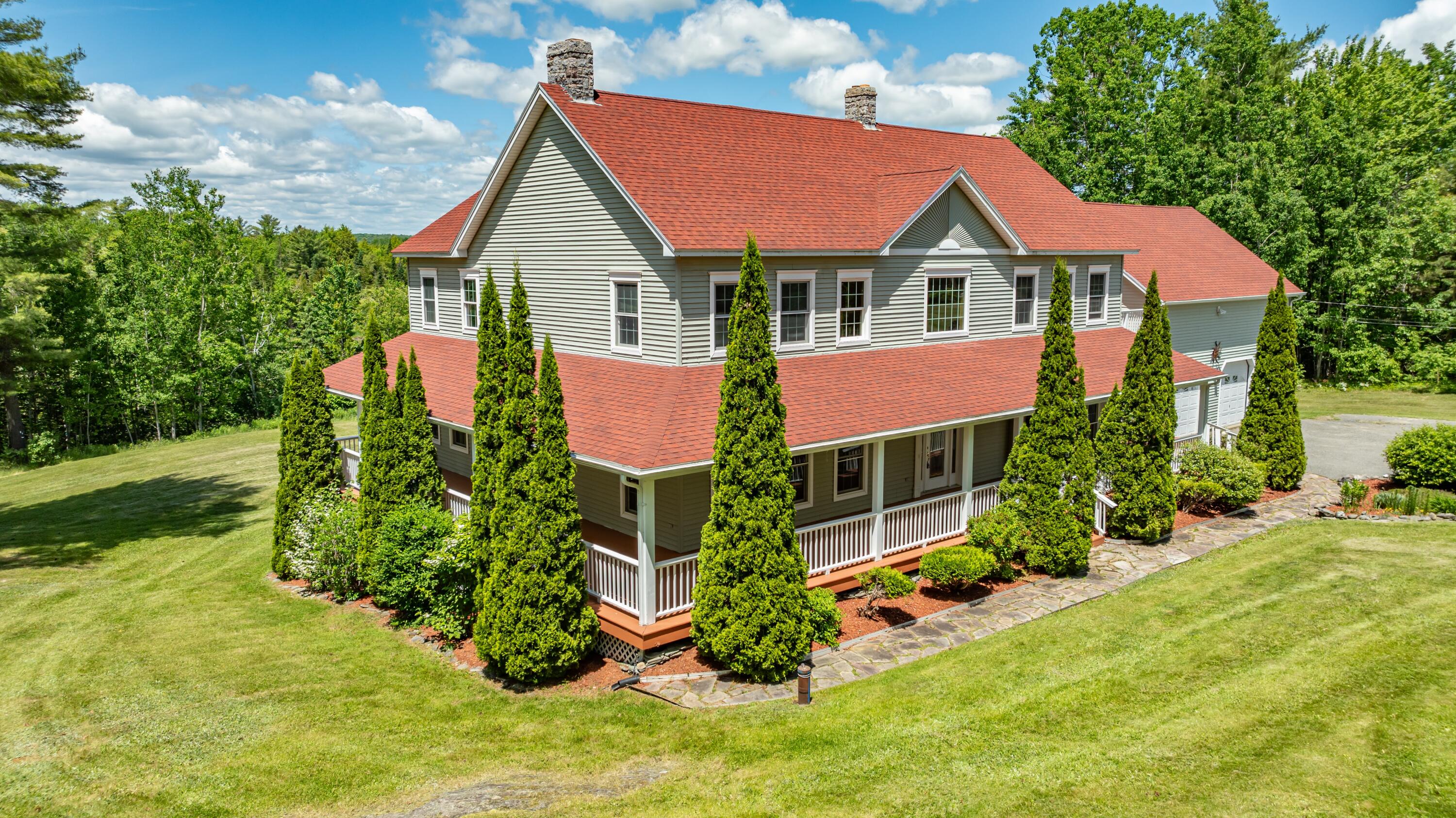 153 Wing Road Levant, ME 04456 - Photo 17 of 143 153 Wing Road Aerials-13