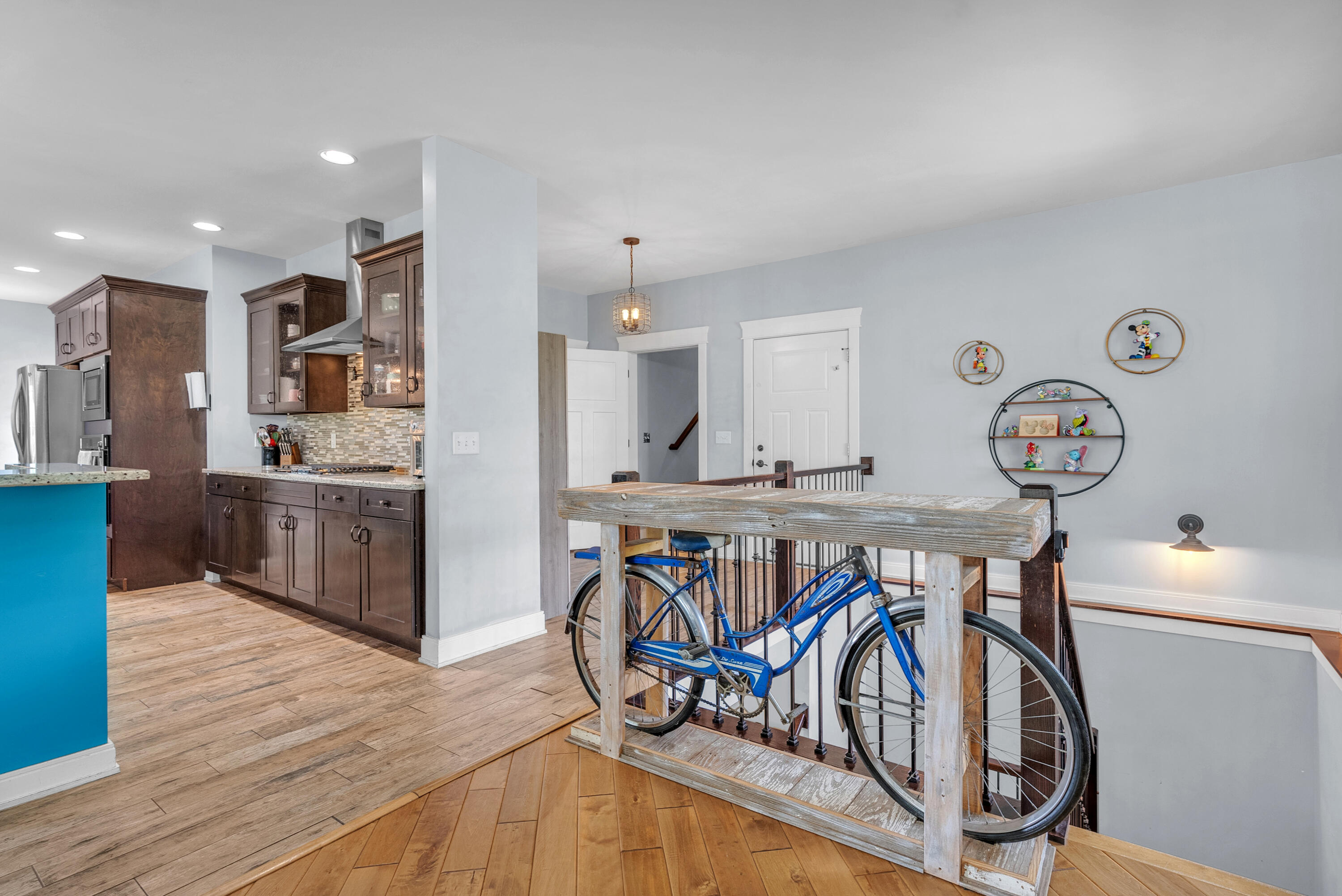 10427 North 600th Street West Demotte, IN 46310 - Photo 14 of 26 a view of a kitchen with furniture and a table