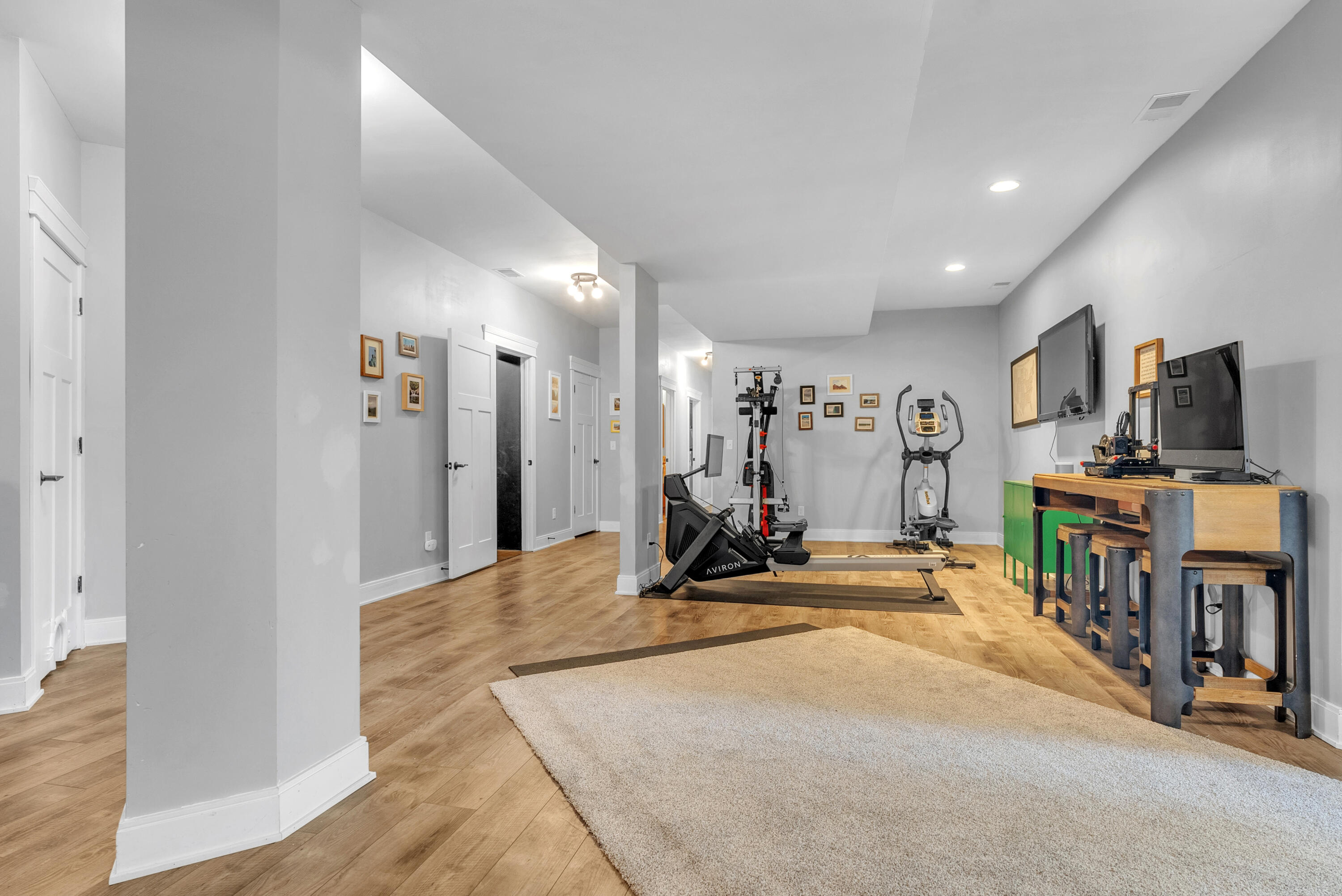 10427 North 600th Street West Demotte, IN 46310 - Photo 15 of 26 a view of a room with gym equipment