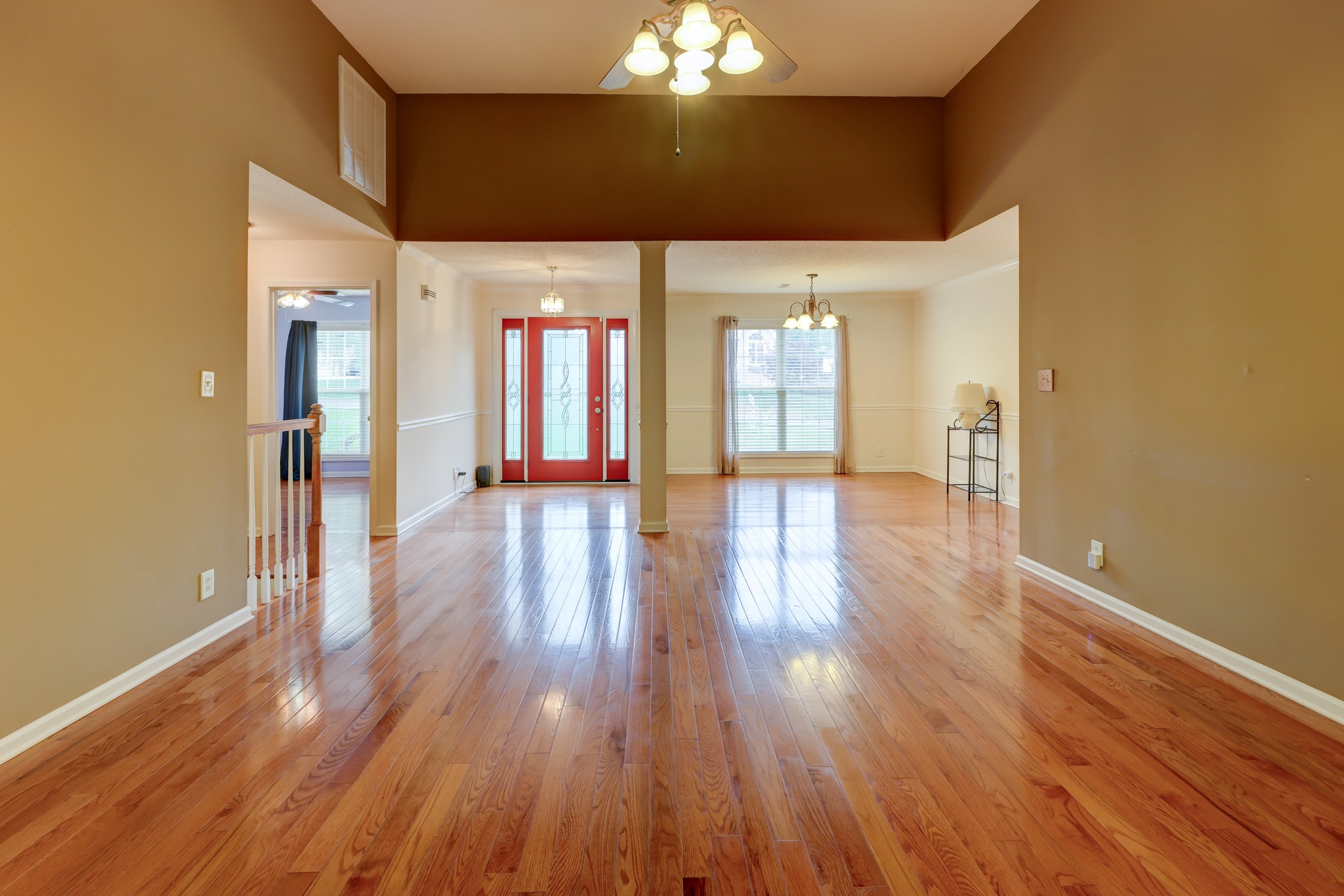 4445 Taylor Hall Lane Adams, TN 37010 - Photo 14 of 65 a view of an entryway with wooden floors