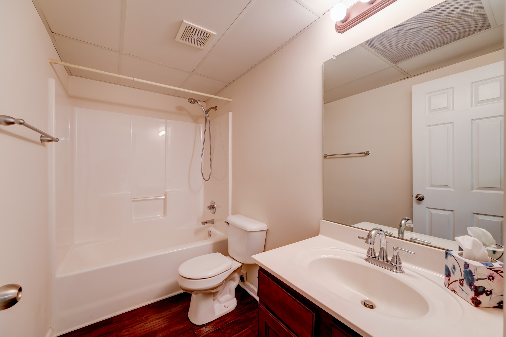 4445 Taylor Hall Lane Adams, TN 37010 - Photo 56 of 65 a bathroom with a sink a toilet and shower