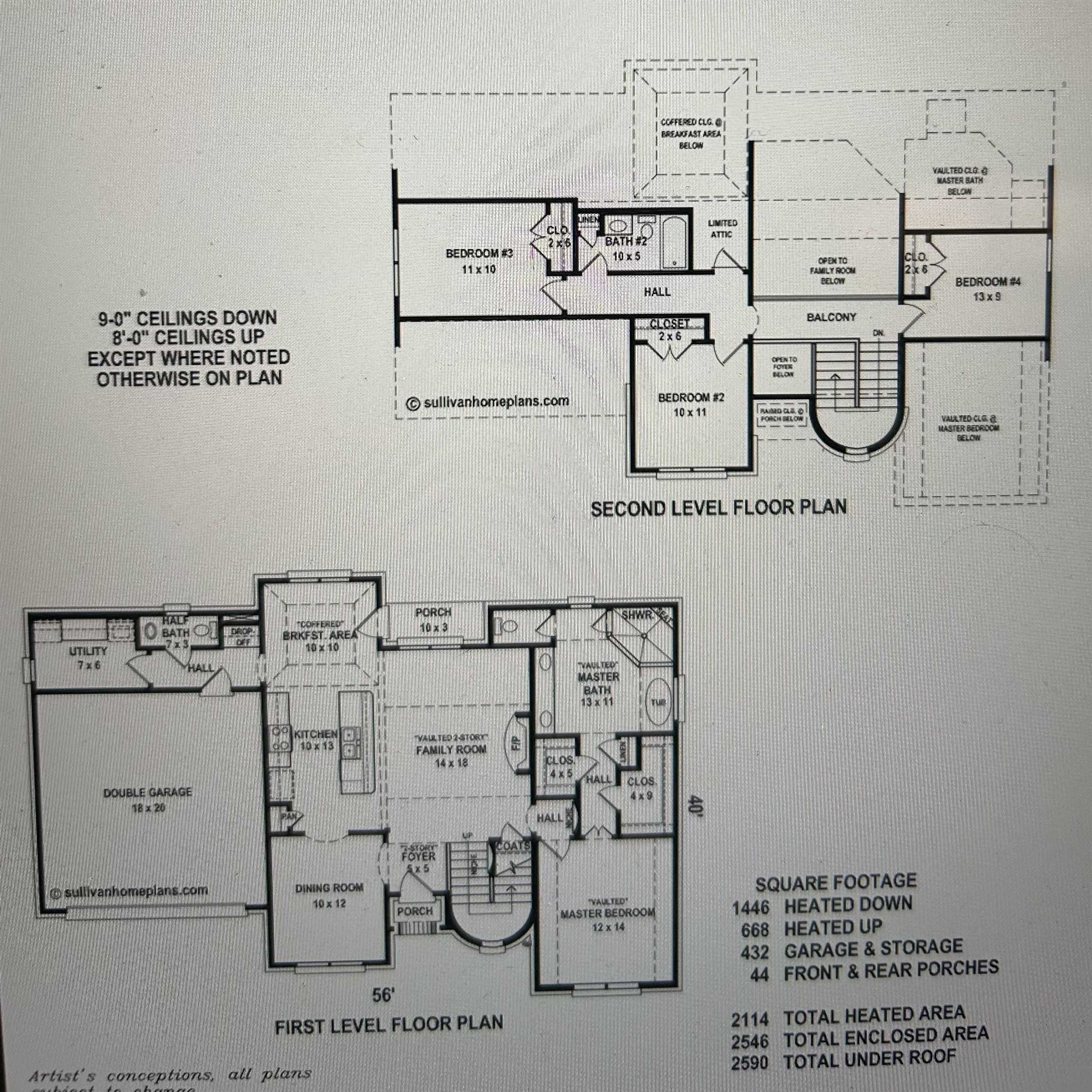 7819 Shadowcrest Road Memphis, TN 38125 - Photo 4 of 4 Floor plan