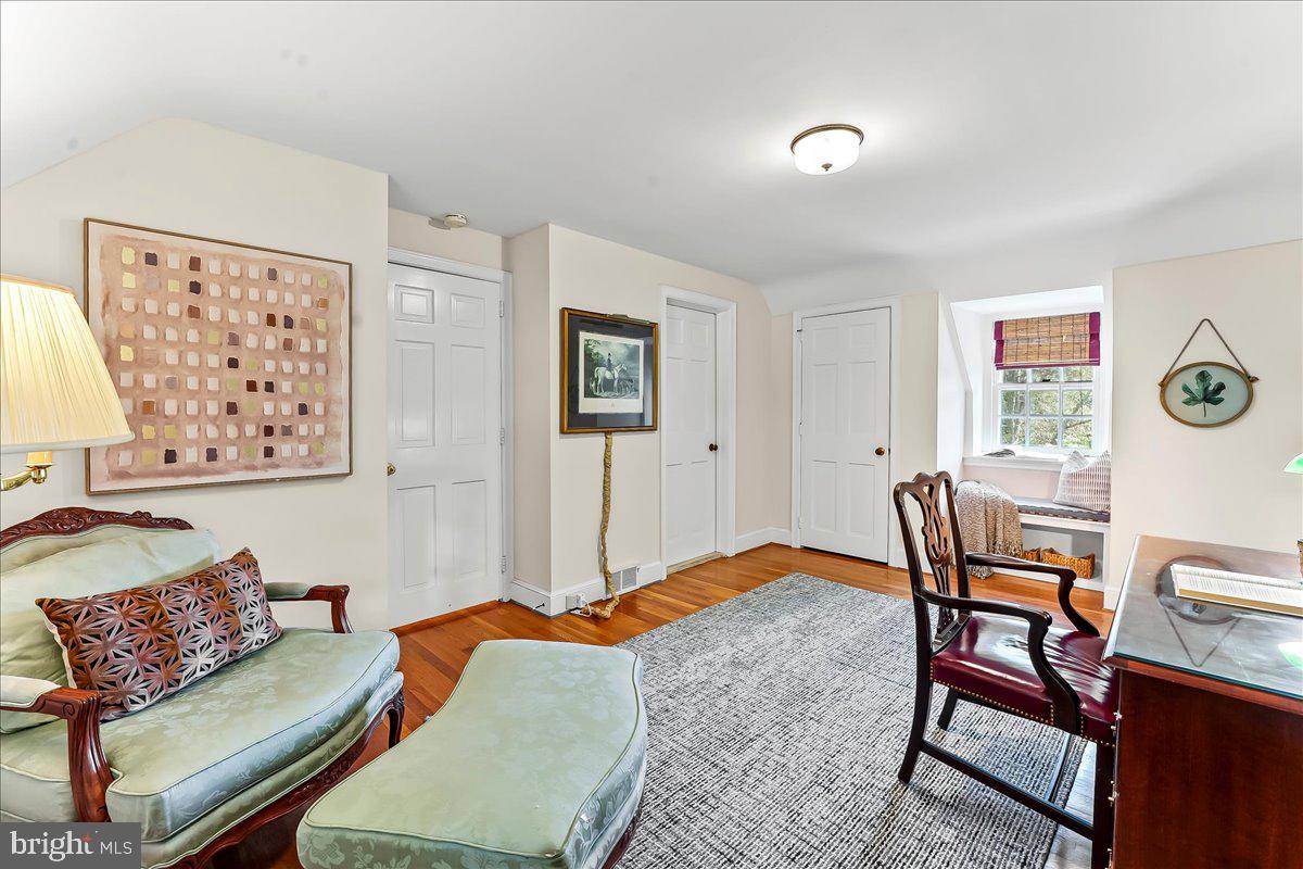 716 Old Gulph Road Bryn Mawr, PA 19010 - Photo 35 of 58 a living room with furniture and a window