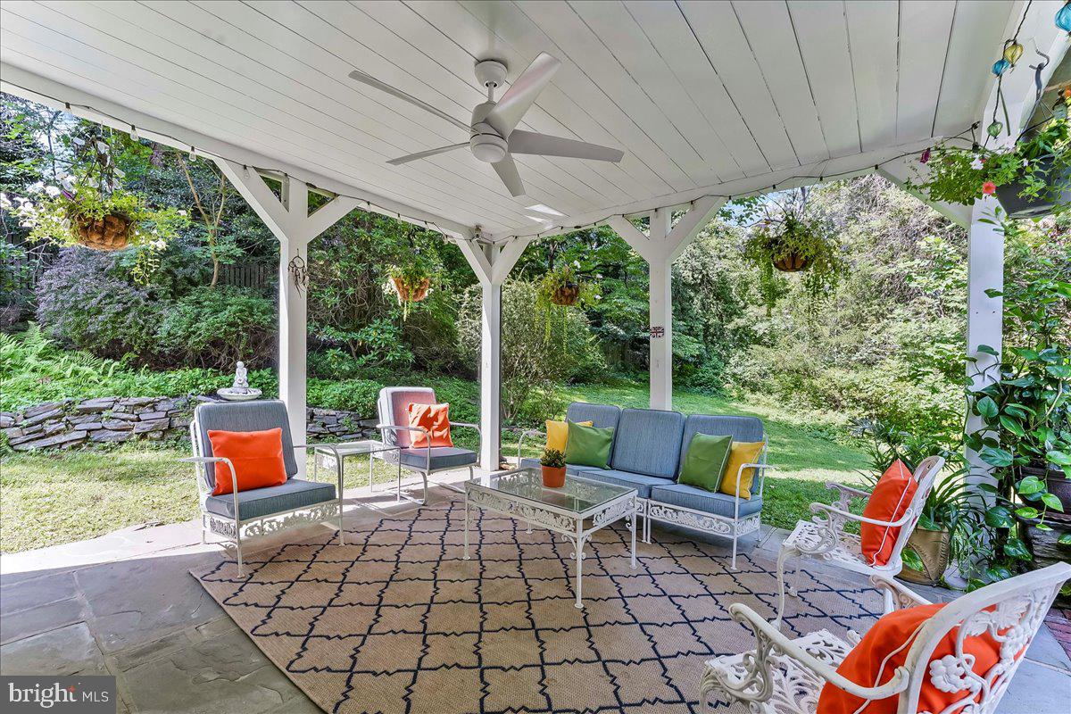 716 Old Gulph Road Bryn Mawr, PA 19010 - Photo 46 of 58 a outdoor view with a sitting space