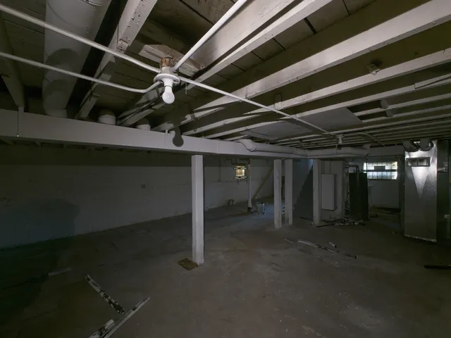 a view of empty room