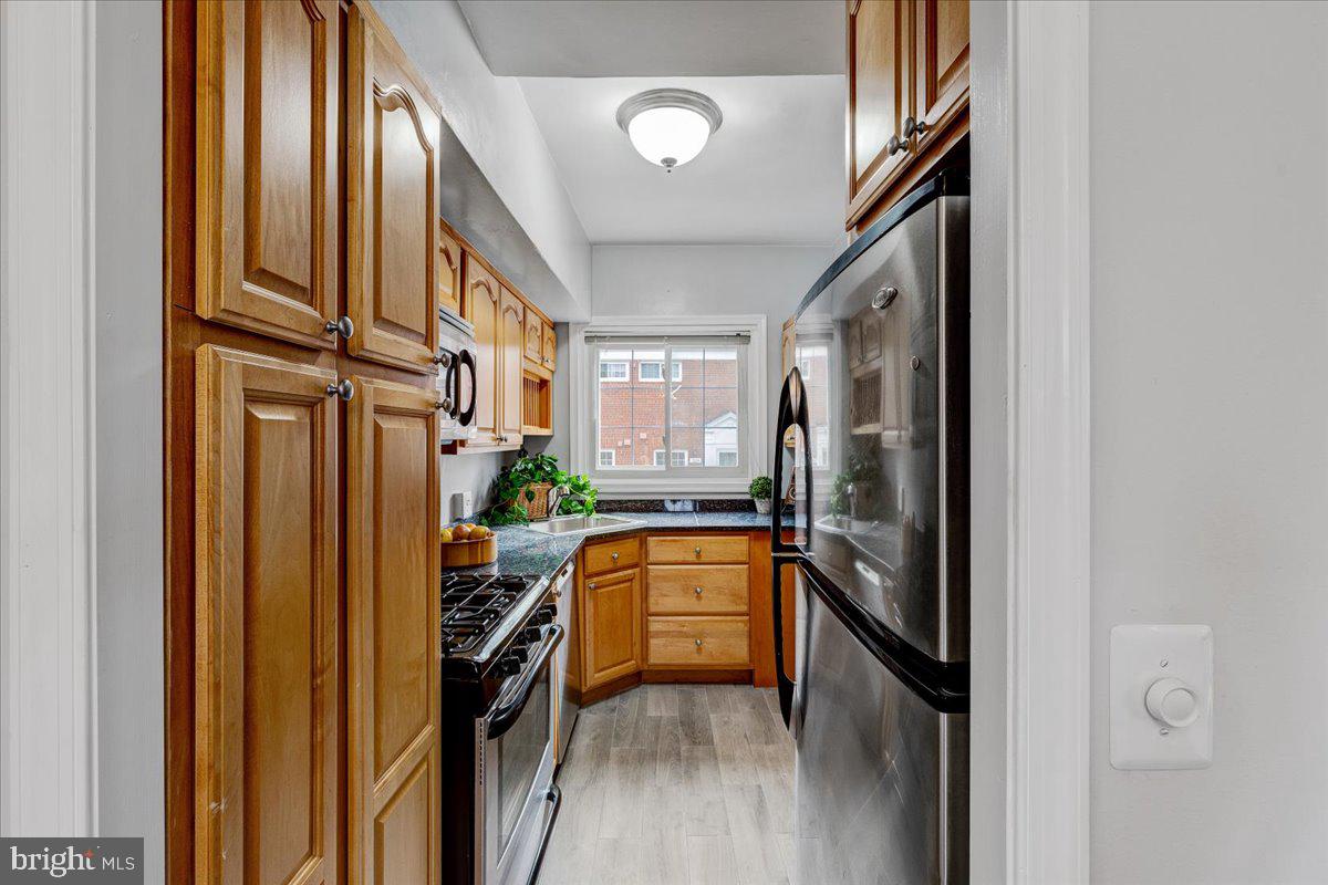 3350 Gunston Road Alexandria, VA 22302 - Photo 12 of 30 Remodeled kitchen w/ stainless steel appliances