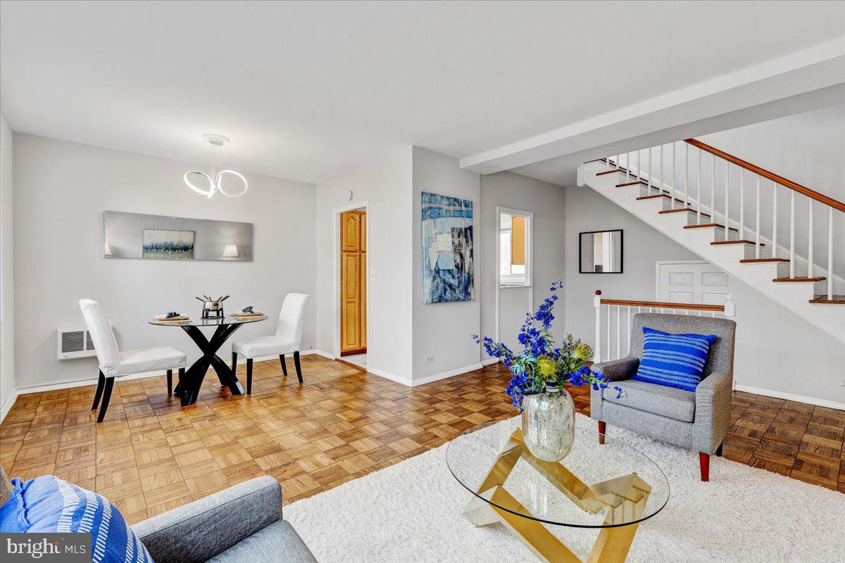 Combined dining room/ living room