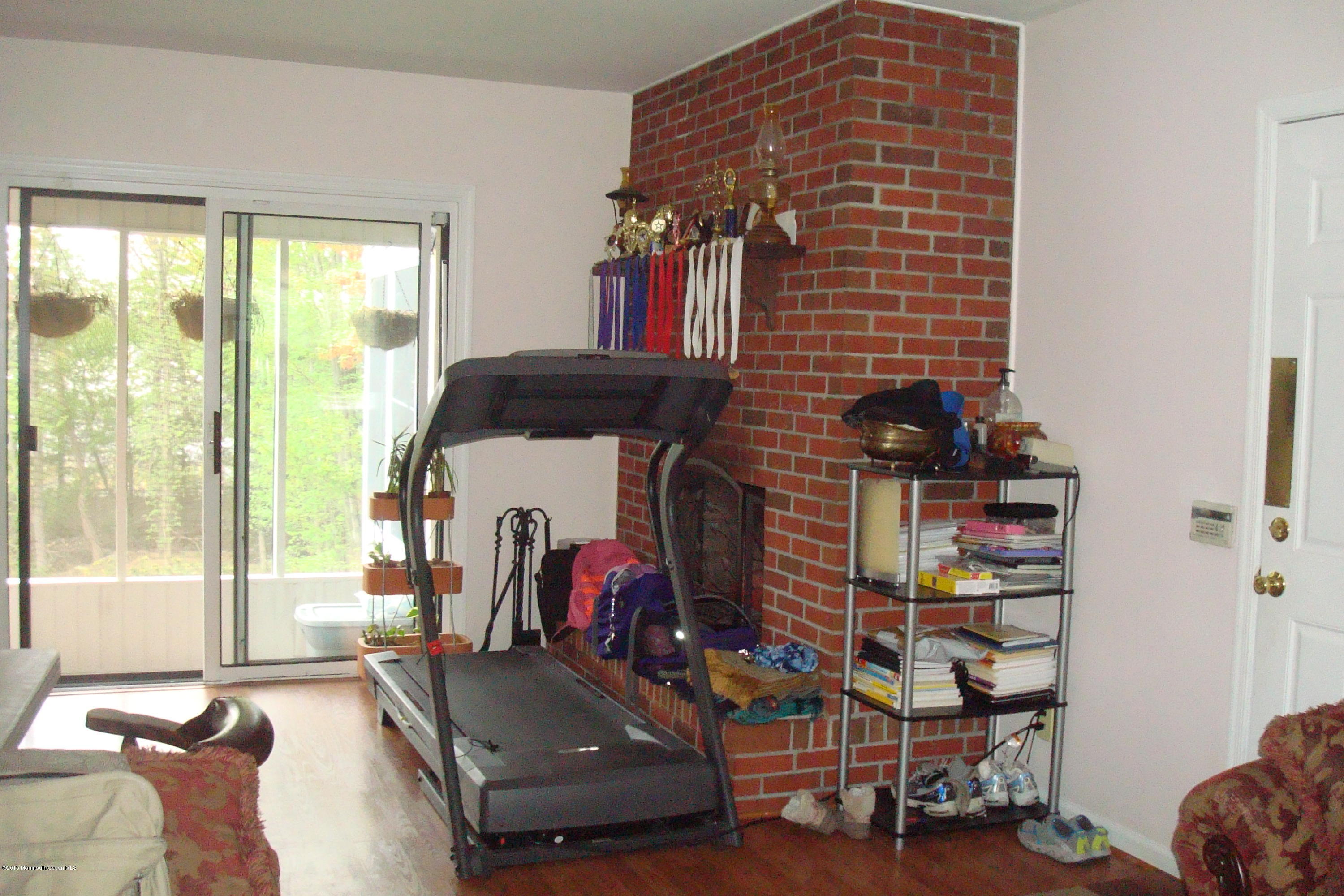 474 Union Hill Road Morganville, NJ 07751 - Photo 8 of 16 Family Rm Wood Burning Fireplace