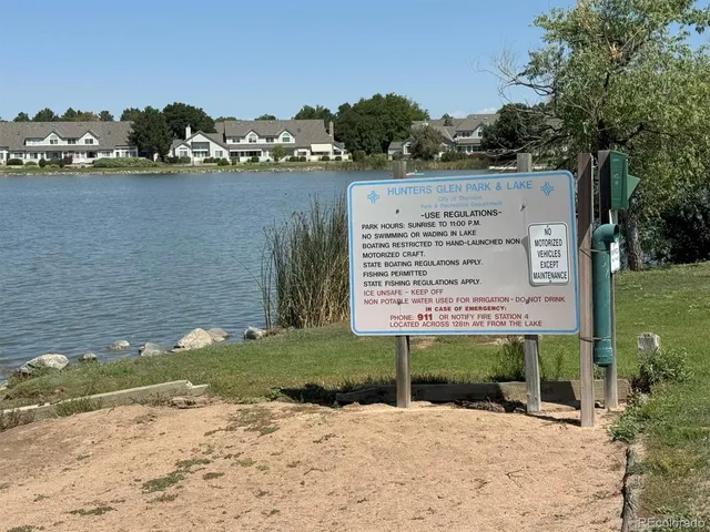 a view of a street with an ocean view