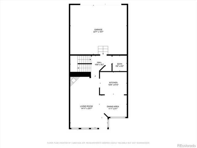 a picture of a bench in the wall