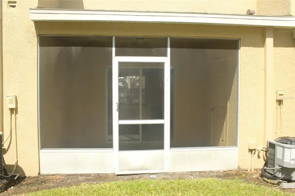 a view of front door