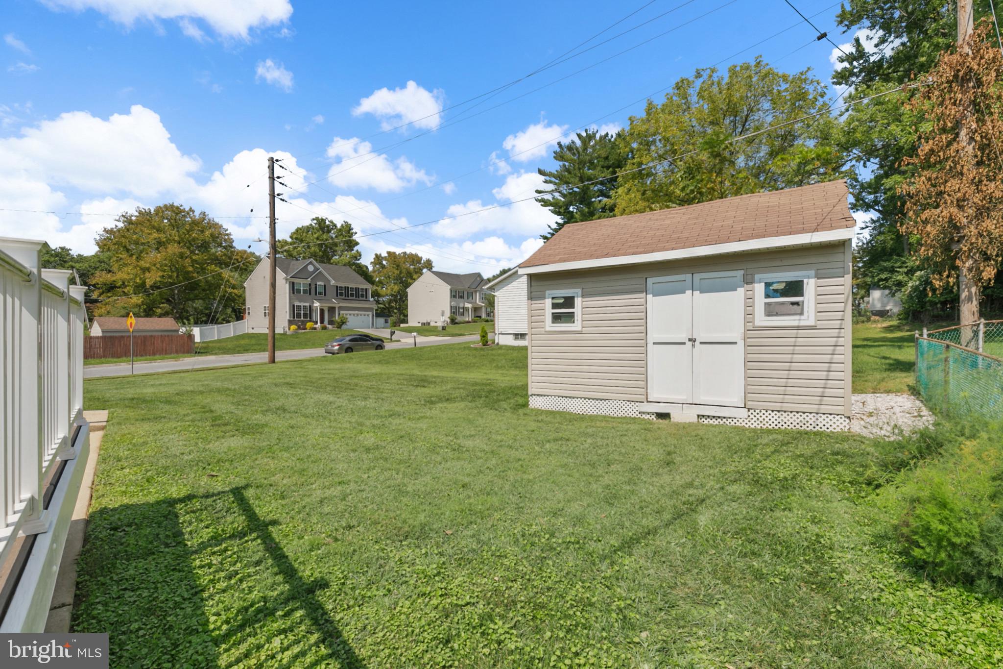 400 Bryanstone Road Owings Mills, MD 21117 - Photo 30 of 35 Shed vinyl siding new in 2024. Shed roof newer