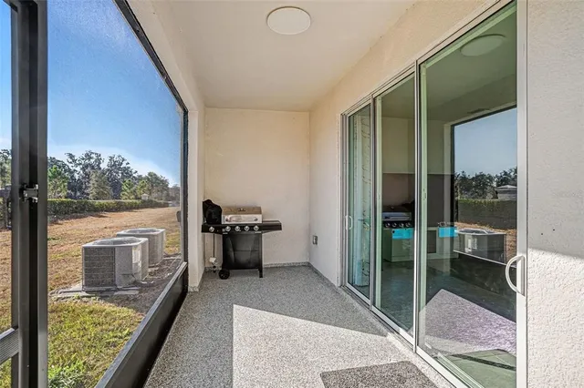 a very nice looking room with a large window