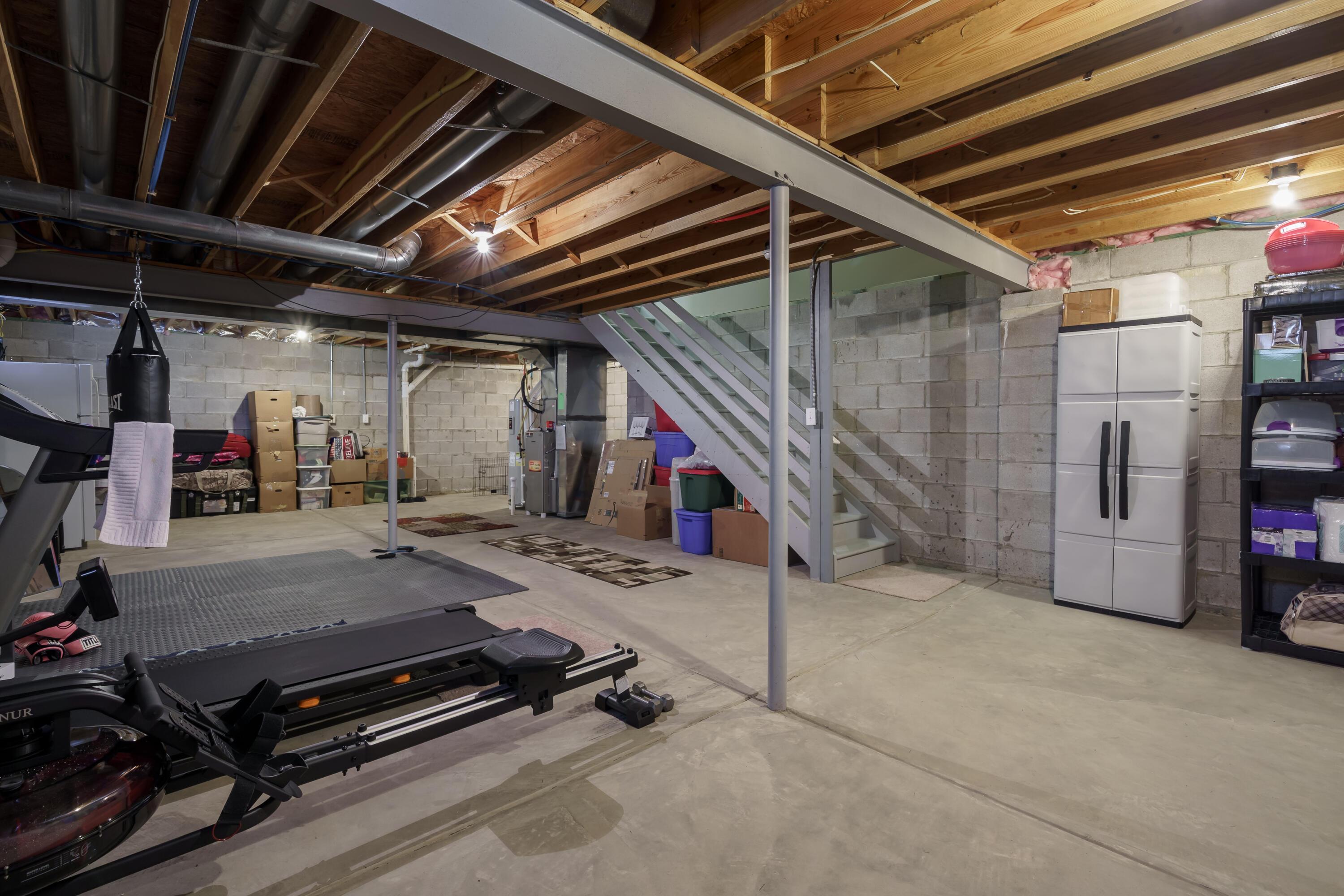 6056 Heckert Road Columbus, OH 43081 - Photo 36 of 42 Bath Rough-in. So much Storage Space!